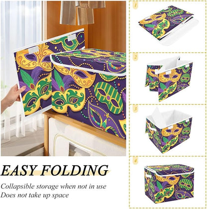 Mardi Gras Mask Storage Bins - Image 4