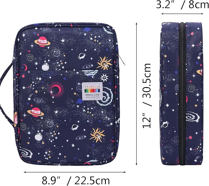 JAKAGO 220 Slots Colored Pencil Case Large Capacity Pen Holder - Image 2