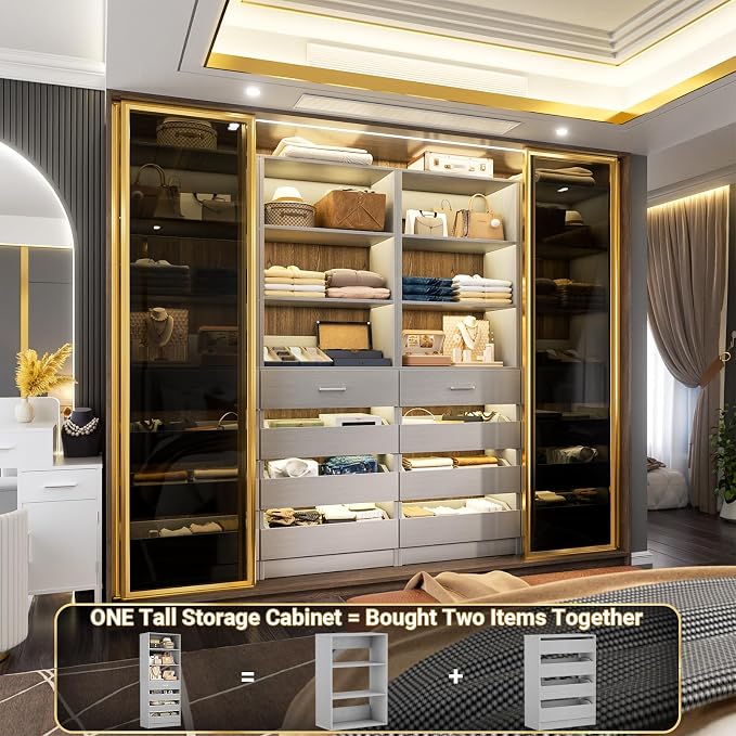 Aheaplus 21.3" Closet System - Image 6