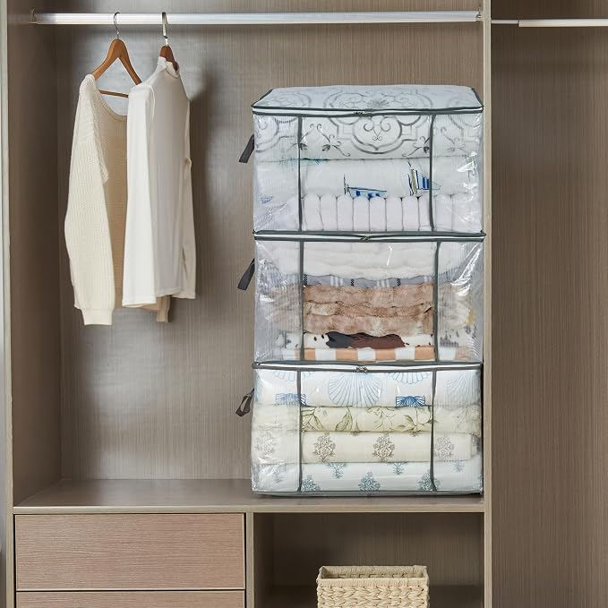 MKOKYD 80L Clear Large Storage Bag, Clothes Storage Containers - Image 6