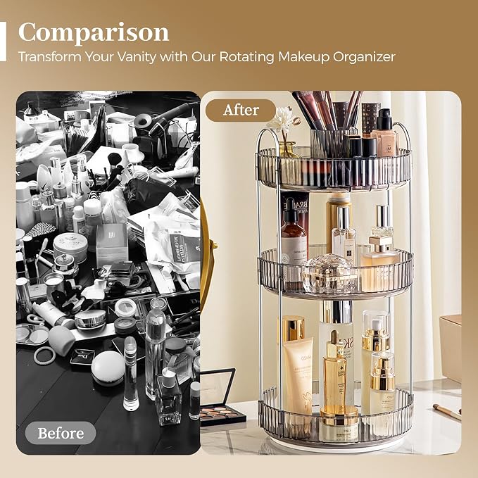 Aveniee 360° Rotating Makeup Organizer - Image 5