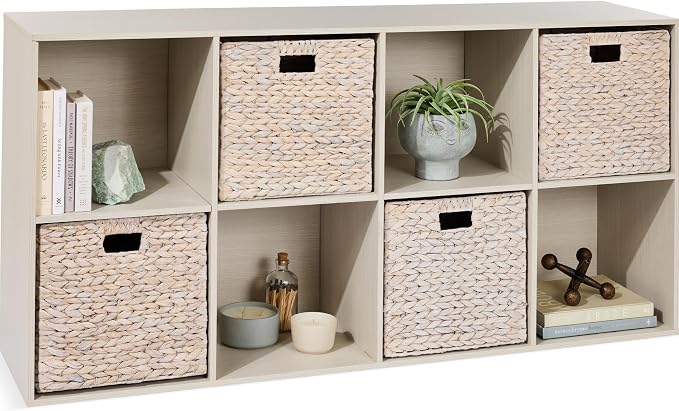 Best Choice Products 8-Cube Storage Organizer, 11in Shelf Opening, Display Shelf by Unknown