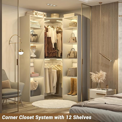 Besiost Corner Closet System - Image 2