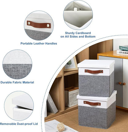 Temary Foldable Fabric Storage Bins - Image 3