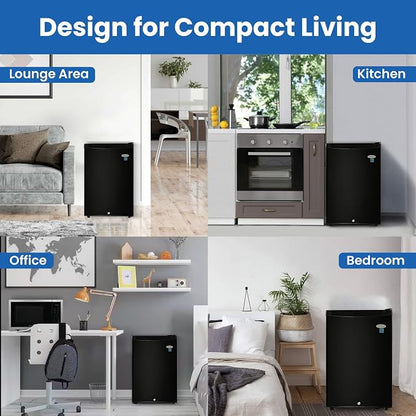 roomwell Mini Fridge counter top | Compact All Refrigerator without Freezer | - Image 7