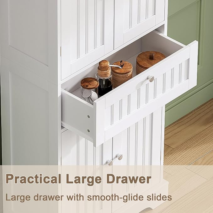 ChooChoo 51" H Bathroom Floor Cabinet - Image 6
