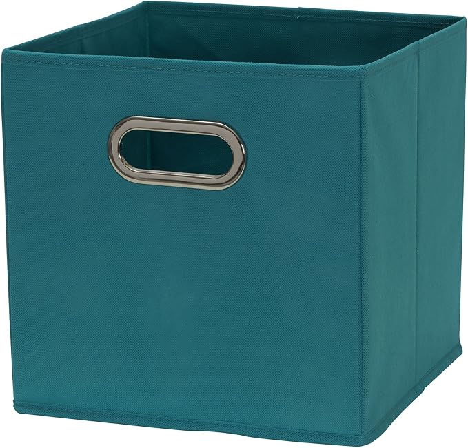 Household Essentials Fabric Storage Cubes 6 Pack – 11x11x11 Foldable Non-Woven - Image 2