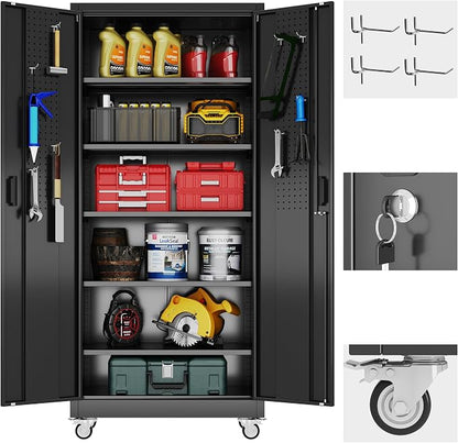 Metal Garage Storage Cabinet by METALYEYE