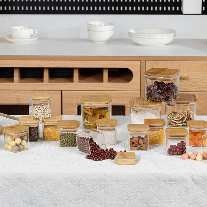 D2scrma 4oz Airtight Square Spice Containers - Image 6