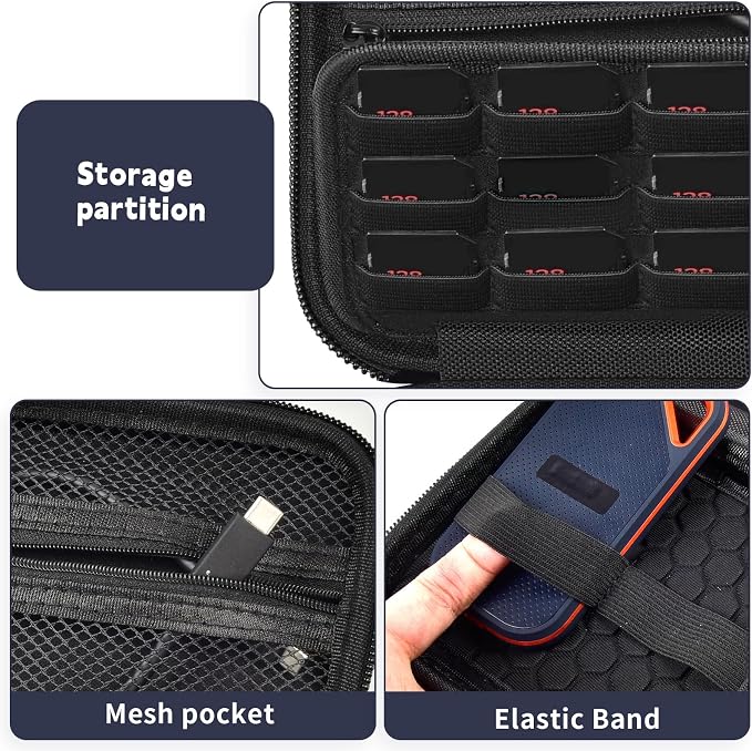 Case Compatible with SanDisk 1TB 2TB 4TB 500GB 8TB - Image 3