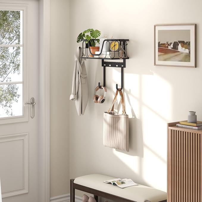 Ironing Board Hanger, CUFURNIX Wall Mount or Over the Door Iron Holder - Image 7