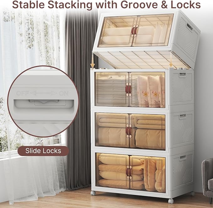 1280Qt Stackable Storage Bins - Image 4