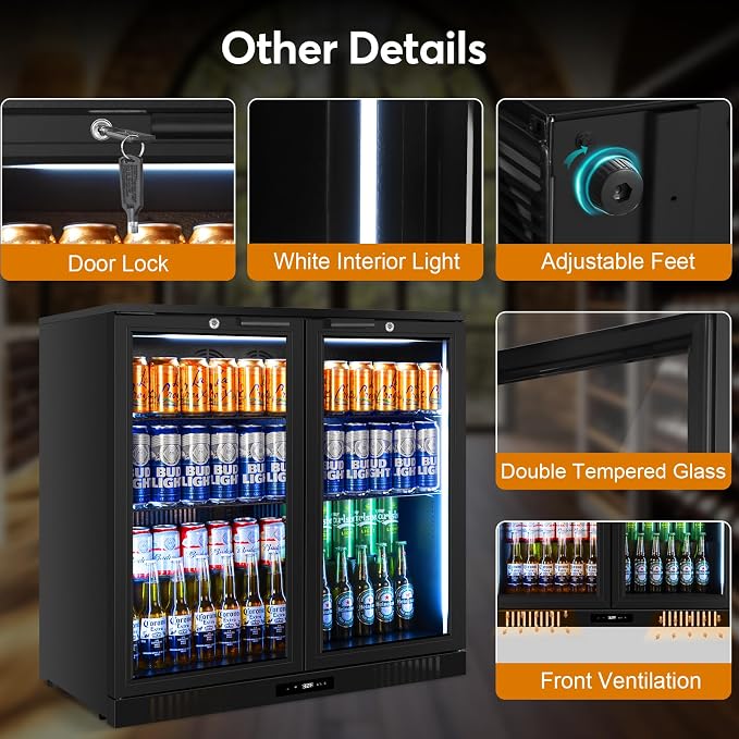 Back Bar Cooler Undercounter Beverage Refrigerator - Image 7