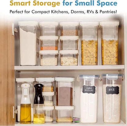 Shazo 2 Pack Small Airtight Cereal Containers Storage - Image 7