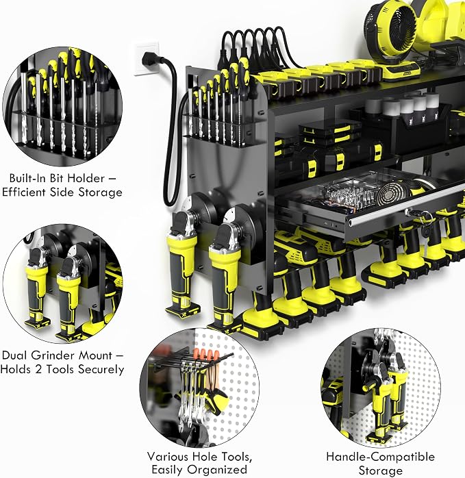 KSVO Power Tool Organizer Wall Mount - Image 4