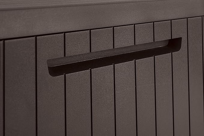 Keter City Outdoor Plastic Storage Box Garden Furniture 57.8 x 44 x 54.8 cm - Image 6