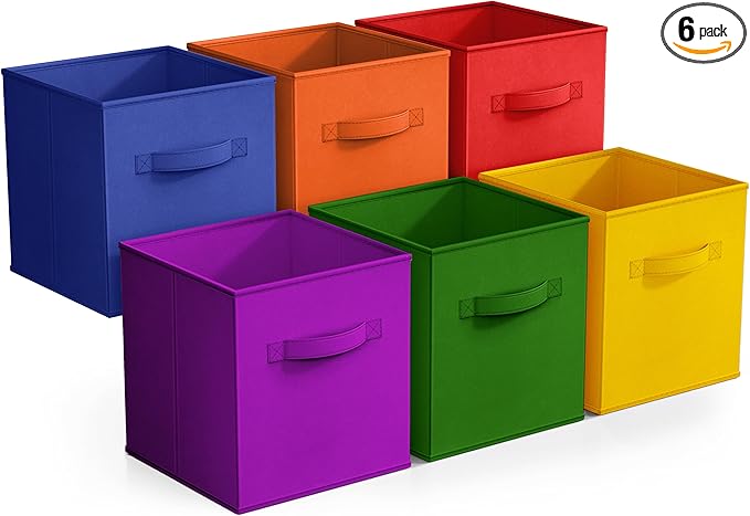 Sorbus 11 Inch Fabric Storage Cubes by Sorbus