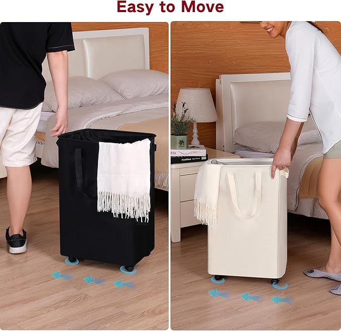 efluky Slim Laundry Hamper - Image 4
