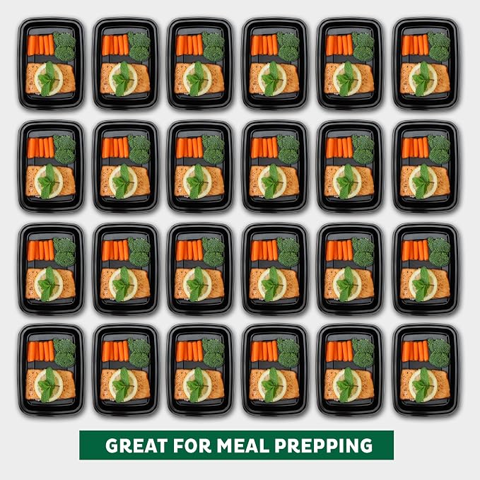 Freshware Meal Prep Containers 1 Compartment Food Storage Containers - Image 3
