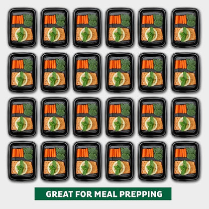 Freshware Meal Prep Containers 1 Compartment Food Storage Containers - Image 3