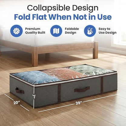 Underbed Storage Bags 4-Pack - Image 2