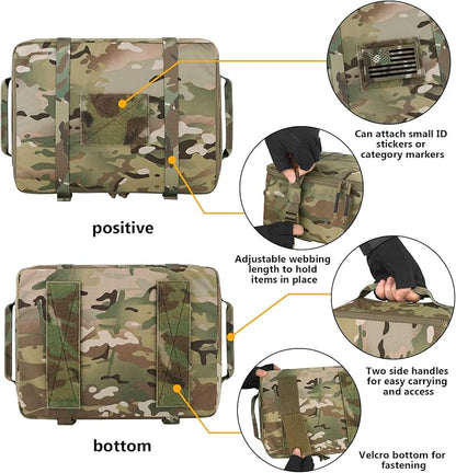 PETAC GEAR 4 PCS Tactical Modular Packing Cubes - Image 7