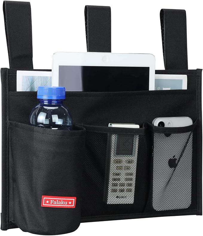 Hanging Bedside Caddy, Bedside Organizer Caddy - Image 3