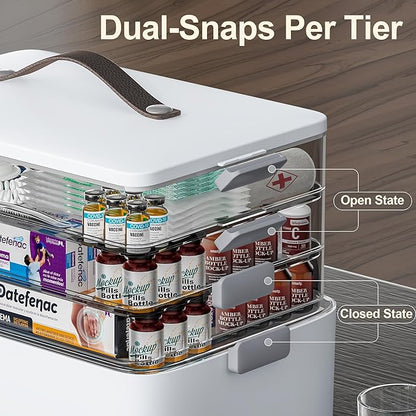 CTIME 4-Tier XL Medicine Organizer - Image 5