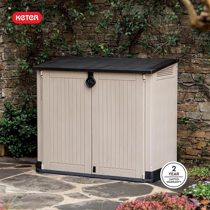 Keter Store-It-Out MIDI Outdoor Resin Storage Shed – Weather-Resistant - Image 11