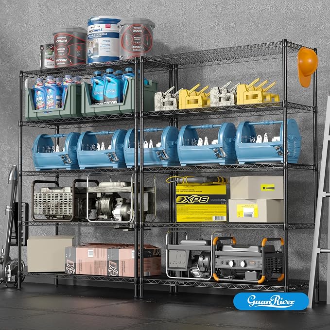 Guan River 5-Shelf Heavy Duty Wire Shelving, Metal Shelf, Sturdy and Durable - Image 8