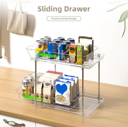 Sevenblue 2-Pack 2-Tier Under Sink Organizer - Image 2
