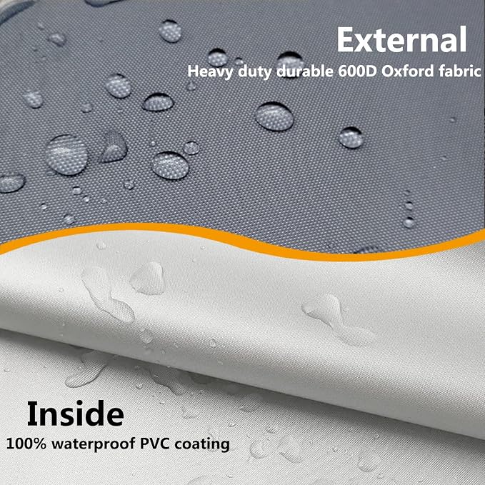 Waterproof Shelf Cover, 600D Heavy Duty Dustproof Storage Wire Rack Covers - Image 5
