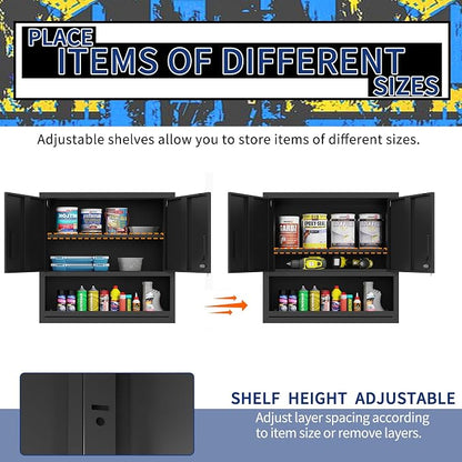 Metal Wall Cabinet, Garage Wall Cabinet - Image 5