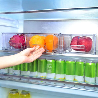 Small Stackable Clear Acrylic Storage Drawers - Image 9