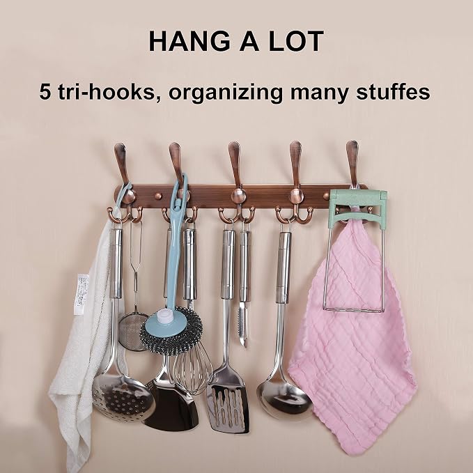 Dseap Wall Mounted Coat Rack - Image 8