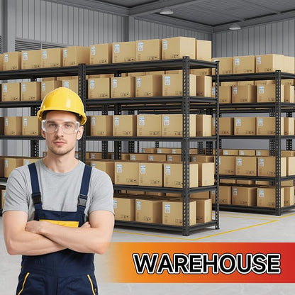 71.9" H 39.4" W Garage Shelving 3000lbs Garage Storage Shelves, Adjustable - Image 8