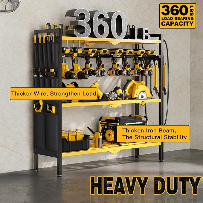 Large Power Tool Organizer Cart - Image 6