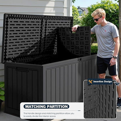 Greesum 260 Gallon HDPE Outdoor Storage Box - Image 6