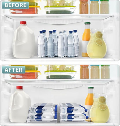 Sorbus 2-Pack Water Bottle & Can Organizer – Drink Holder - Image 3