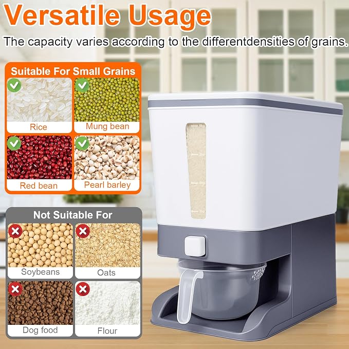 Mity rain Rice Dispenser 20 Lbs - Image 8