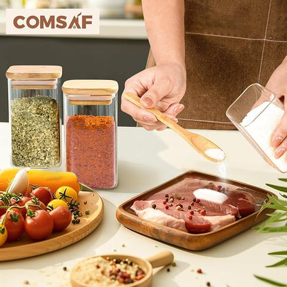 ComSaf 6Pcs 8oz Spice Jars - Image 6