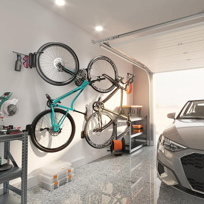 monTEK Swivel Bike Wall Mount, Bike Hangers - Image 8