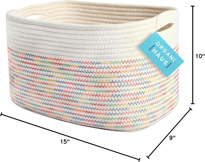 OrganiHaus Woven Storage Baskets - Image 9