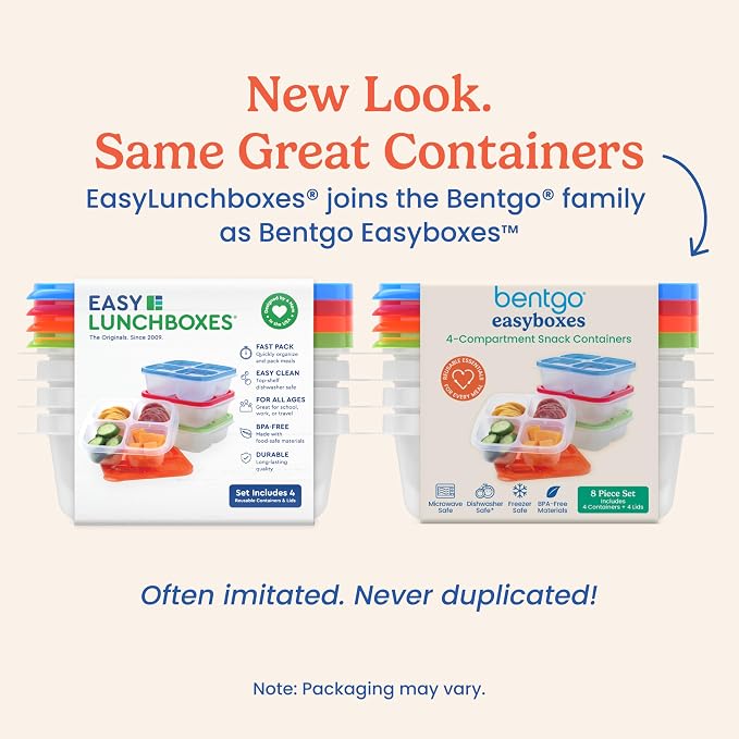 Bentgo Easyboxes 4-Compartment Snack Containers - Image 5