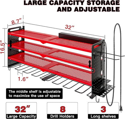 Power Tool Organizer Wall Mount - Image 3