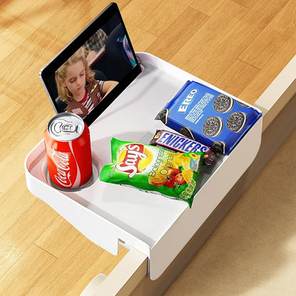 Bedside Caddy with Cup Holder, Bedside Shelf by NewWinterWarmth