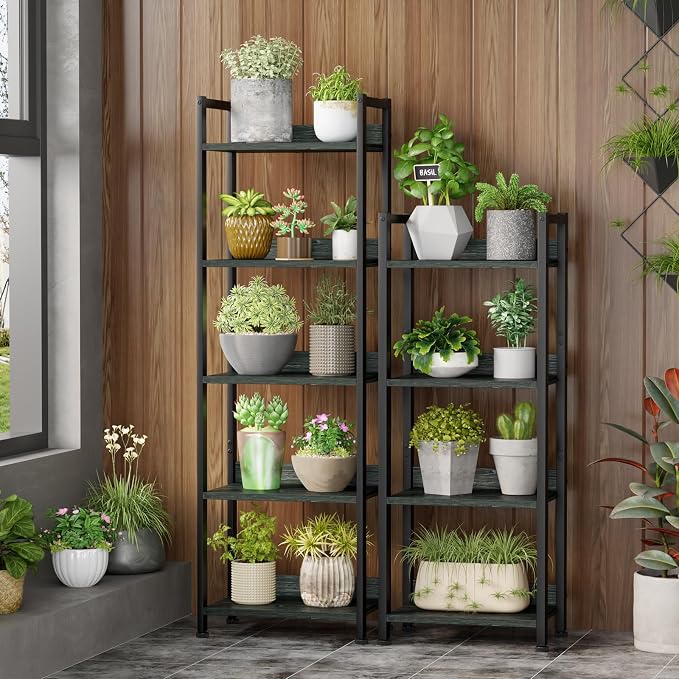 Furologee 4 Tier Bookshelf - Image 9