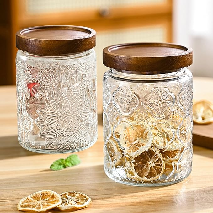 24 OZ/6 PCS Glass Storage Jar - Image 6