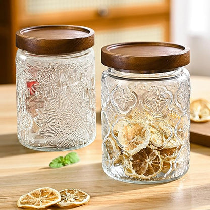 24 OZ/4 PCS Glass Storage Jar - Image 3