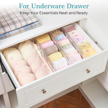 Vtopmart 12 Pack 4" Regular Upgrade Drawer Dividers - Image 5